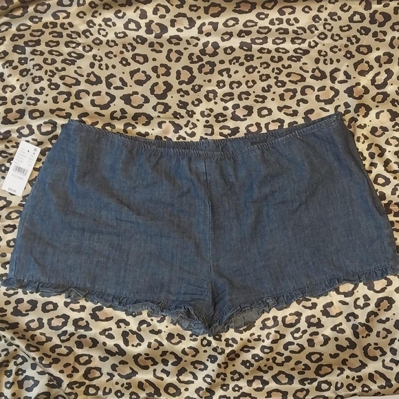 Pacsun Ruffle Micro Shorts - Picture 1 of 4